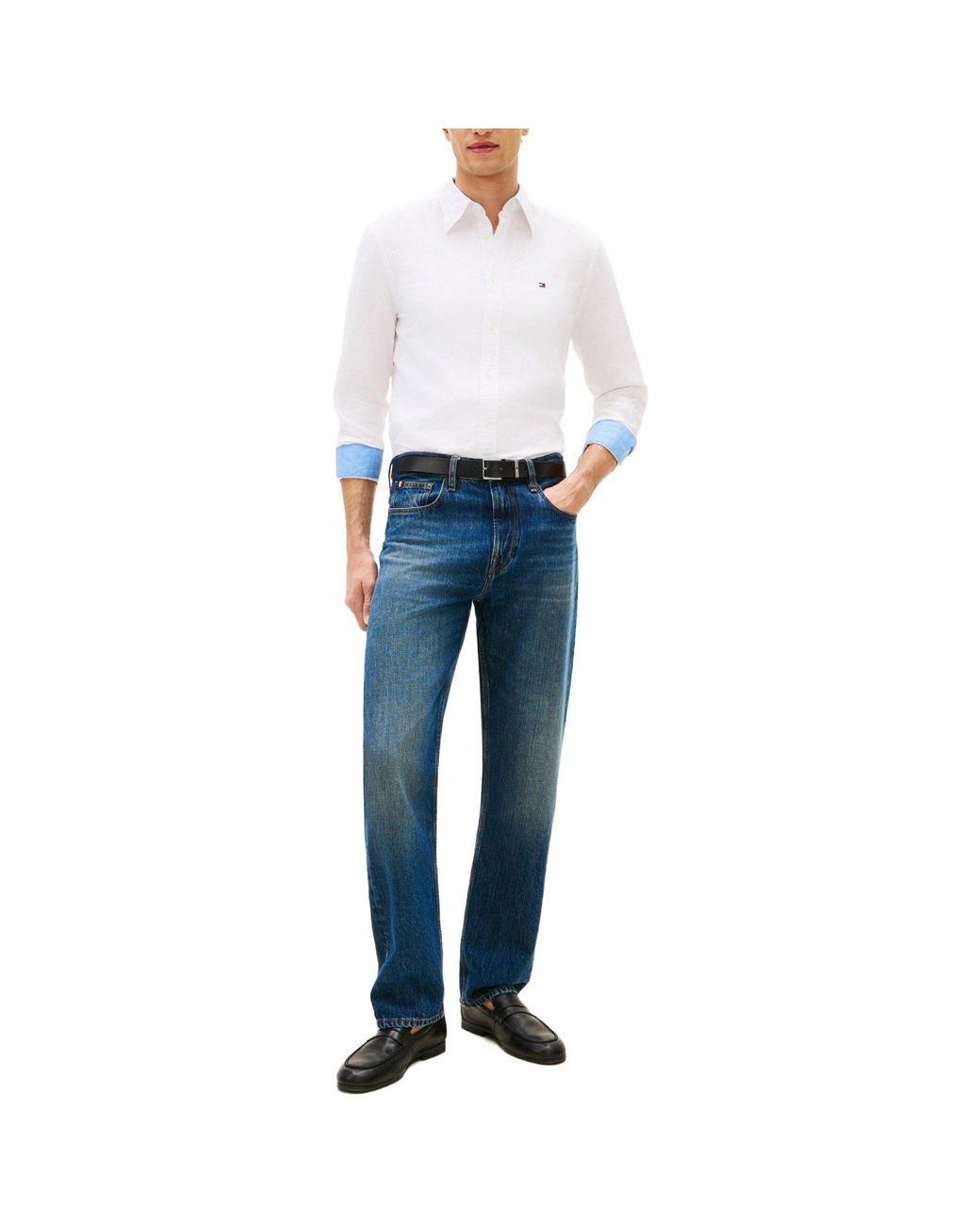 Tommy Hilfiger White Long Sleeve Shirt for men