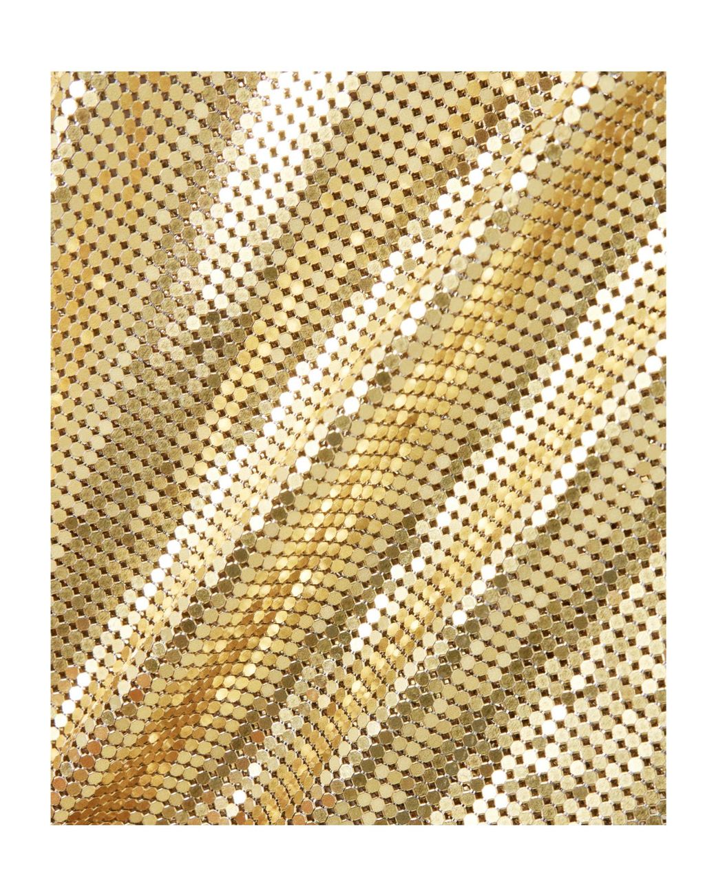 Rabanne Natural Chainmail-Embellished Mini Dress