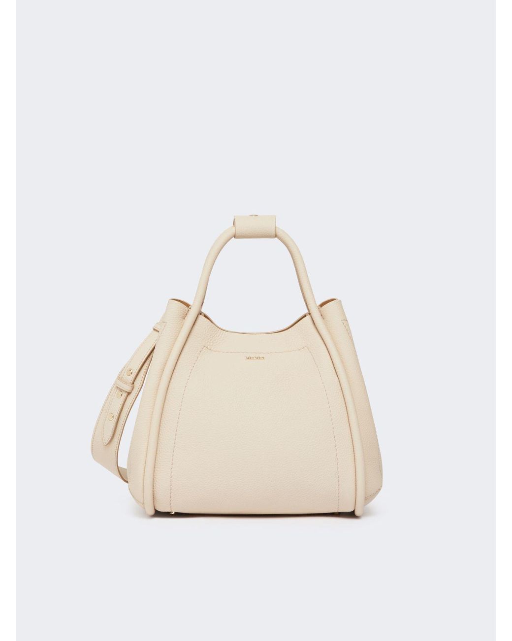 Max Mara Natural Small Marine Bag