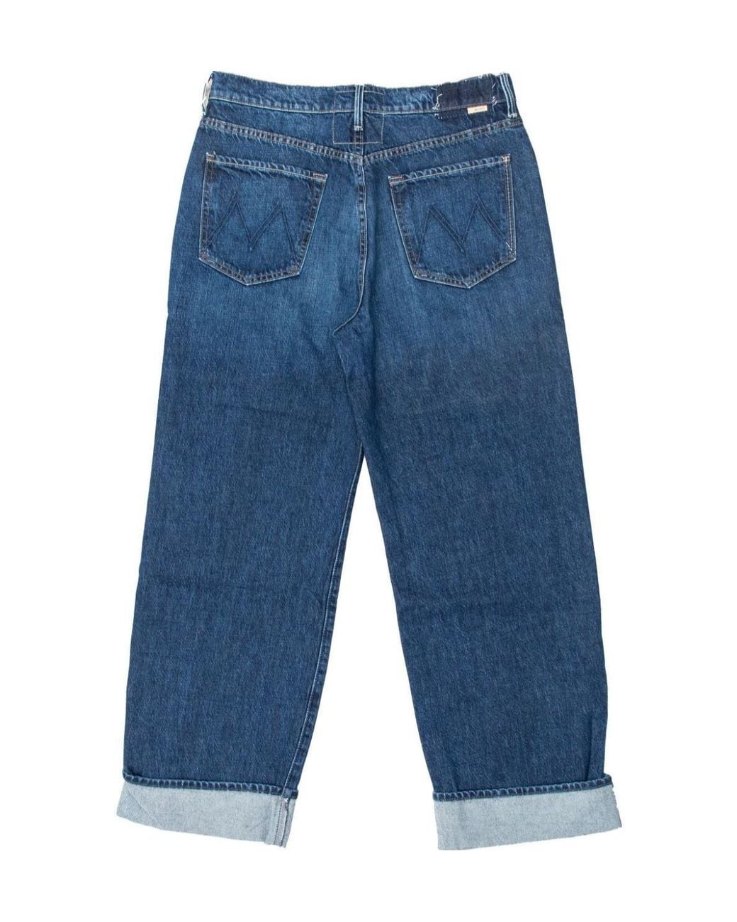 Mother Blue Spitfire Nerdy Jeans
