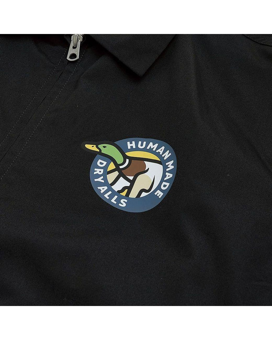 Human Made Black Long-Sleeved Collared Jacket for men