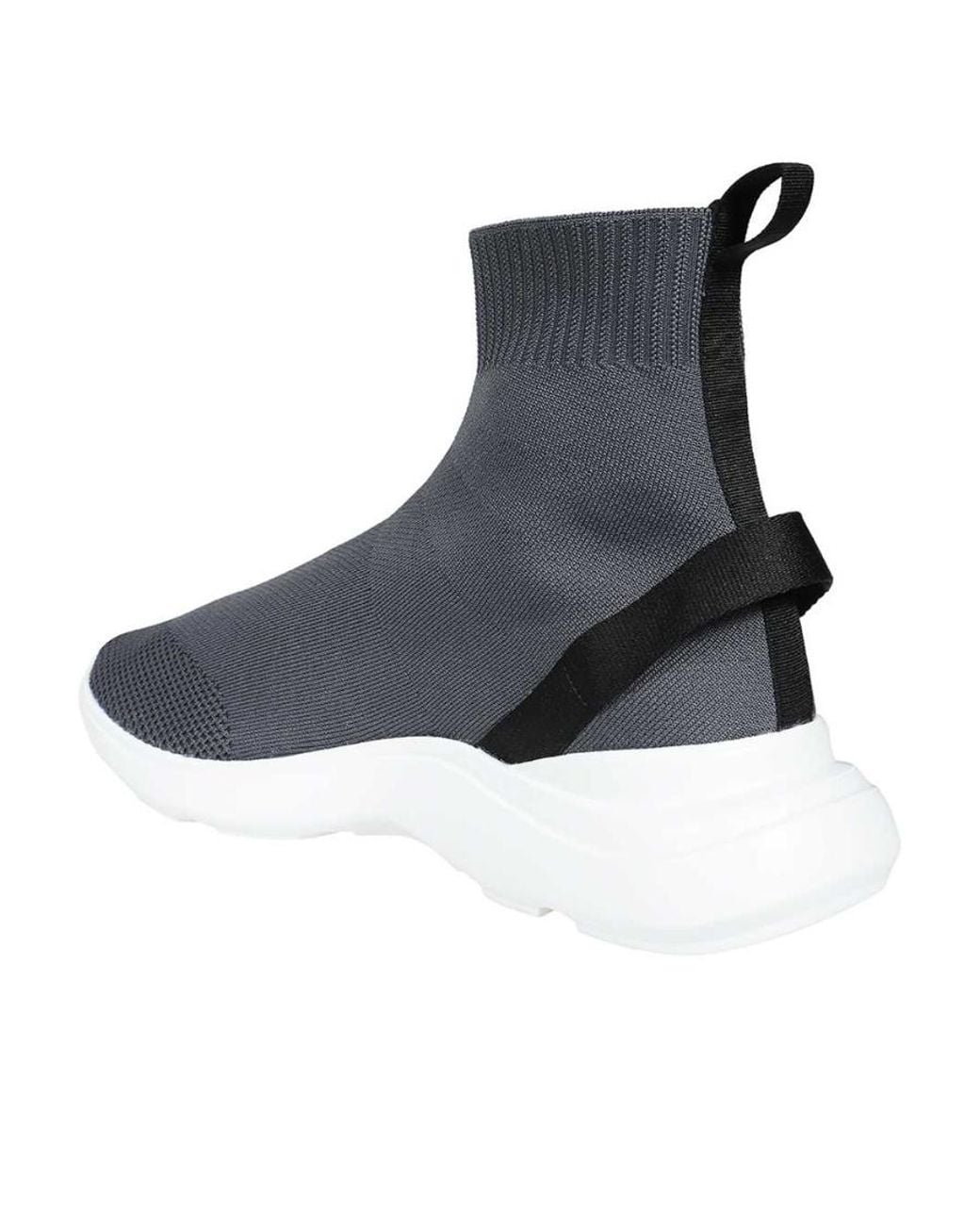 DSquared² Blue Logo Printed Almond Toe Sneakers for men