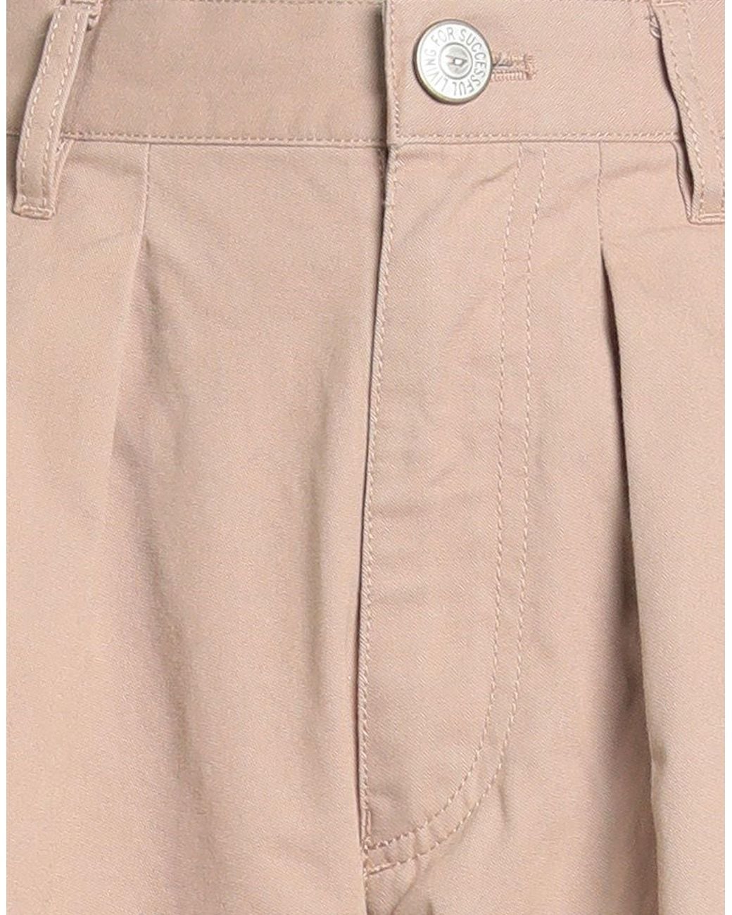 DIESEL Natural Plain Color Shorts