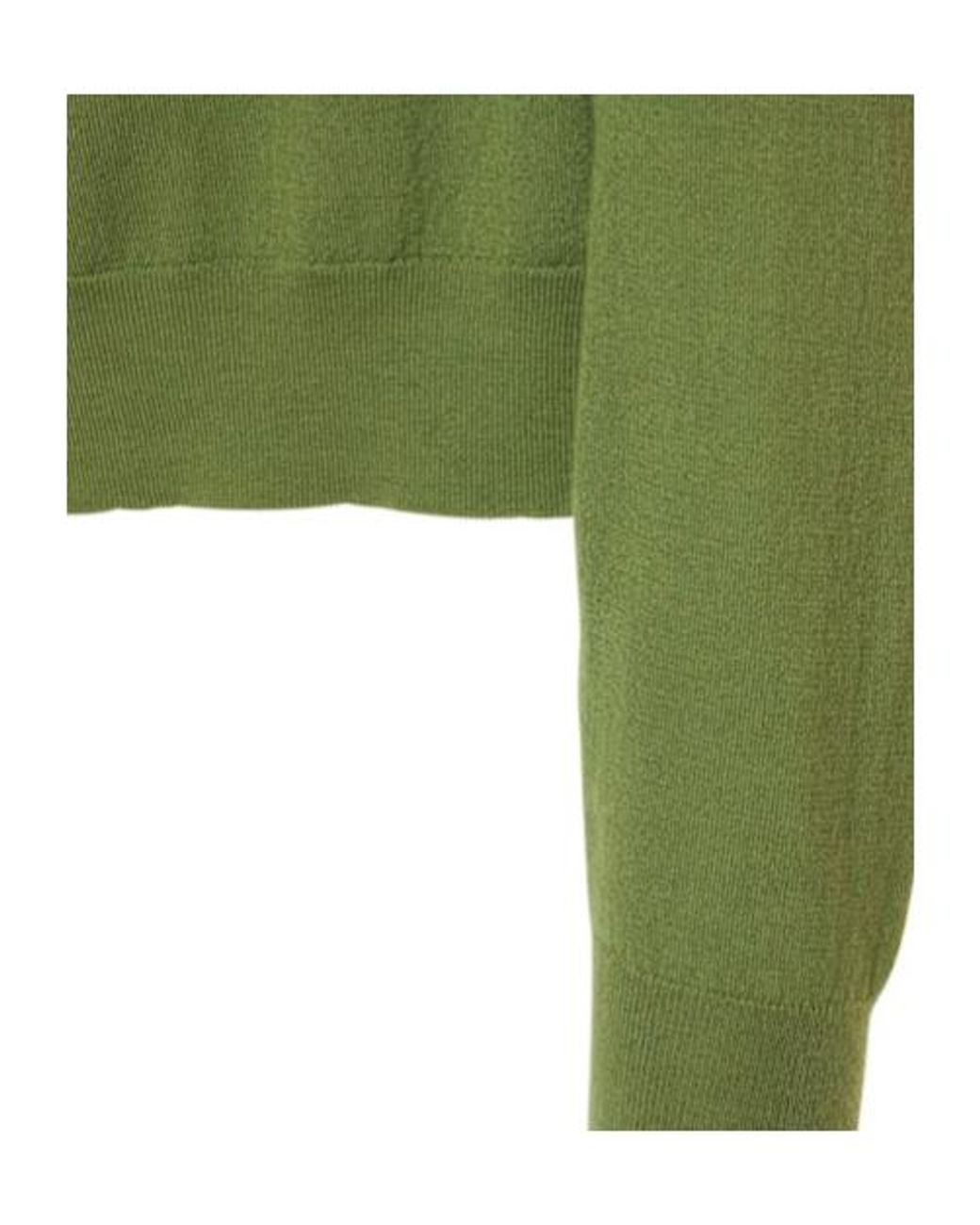 Extreme Cashmere Green Long-Sleeved Cashmere Blend Knitwear