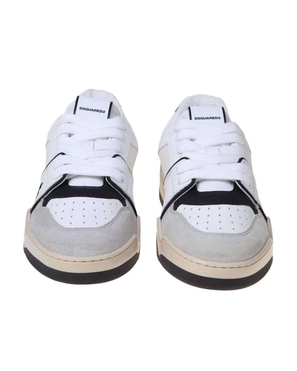 DSquared² Metallic Spiker Almond Toe Sneakers for men