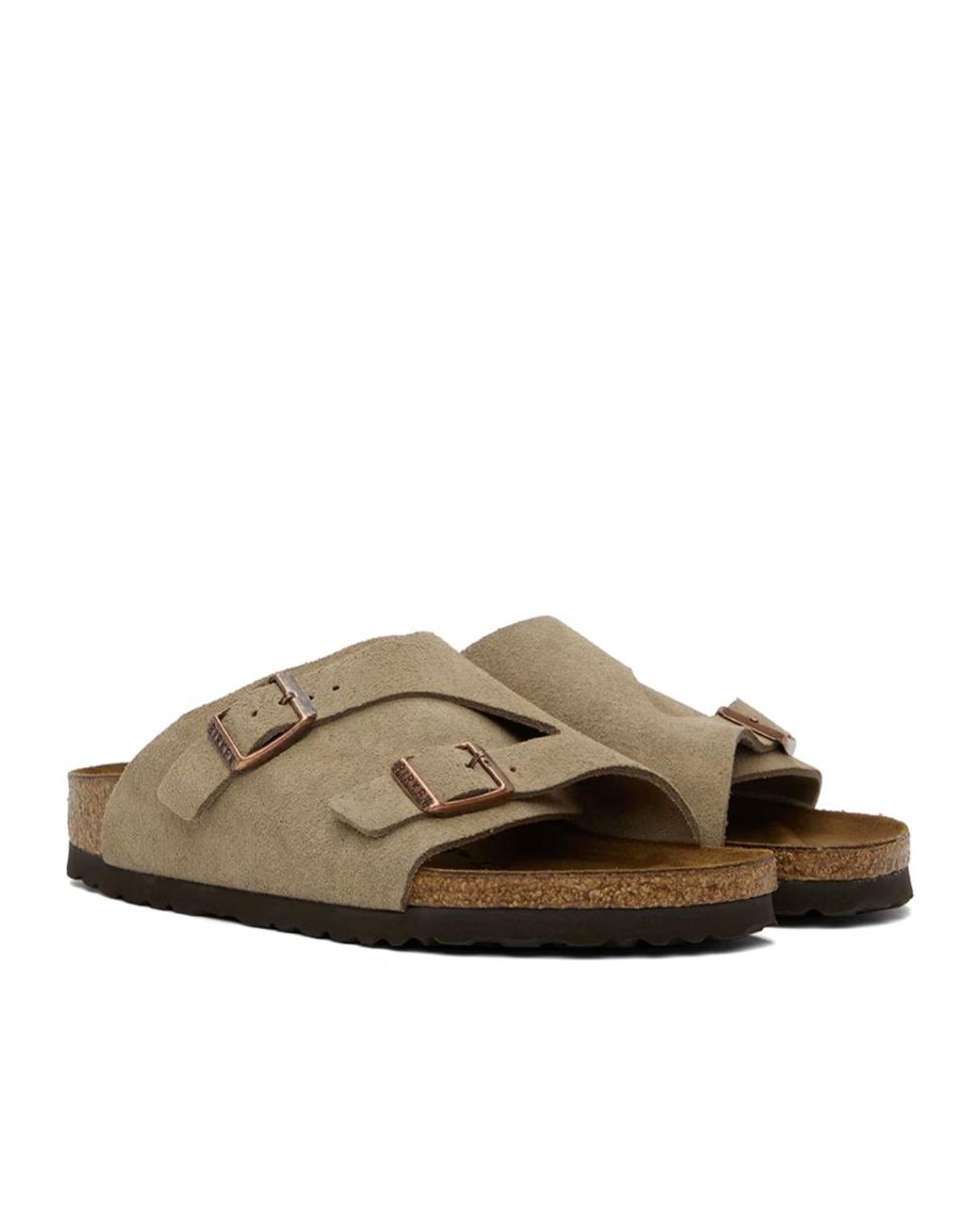 Birkenstock Brown Regular Z Ü Rich Slippers for men