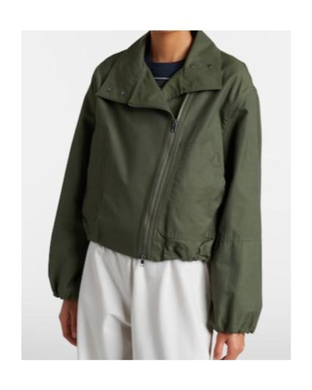 Vince Green Cotton-Blend Jacket