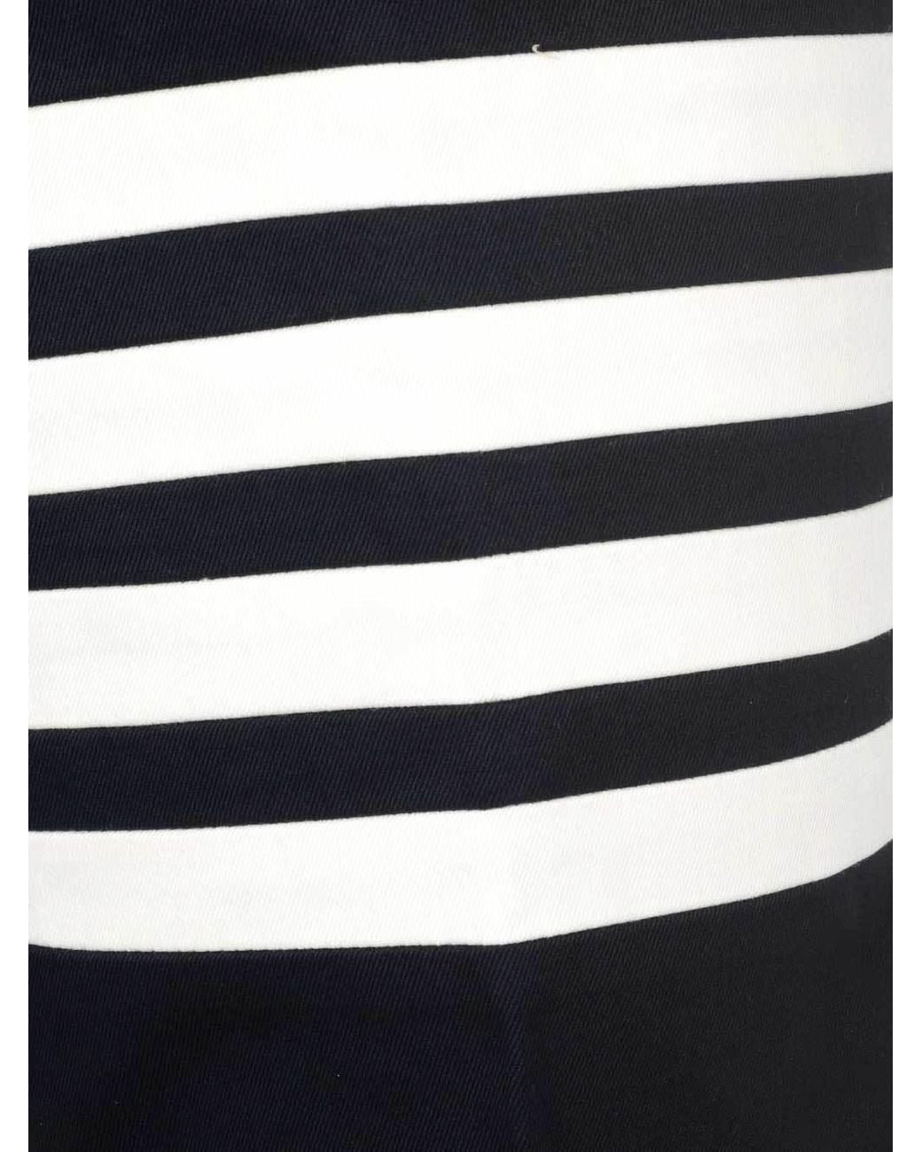 Thom Browne Blue Bar Chino Trousers for men