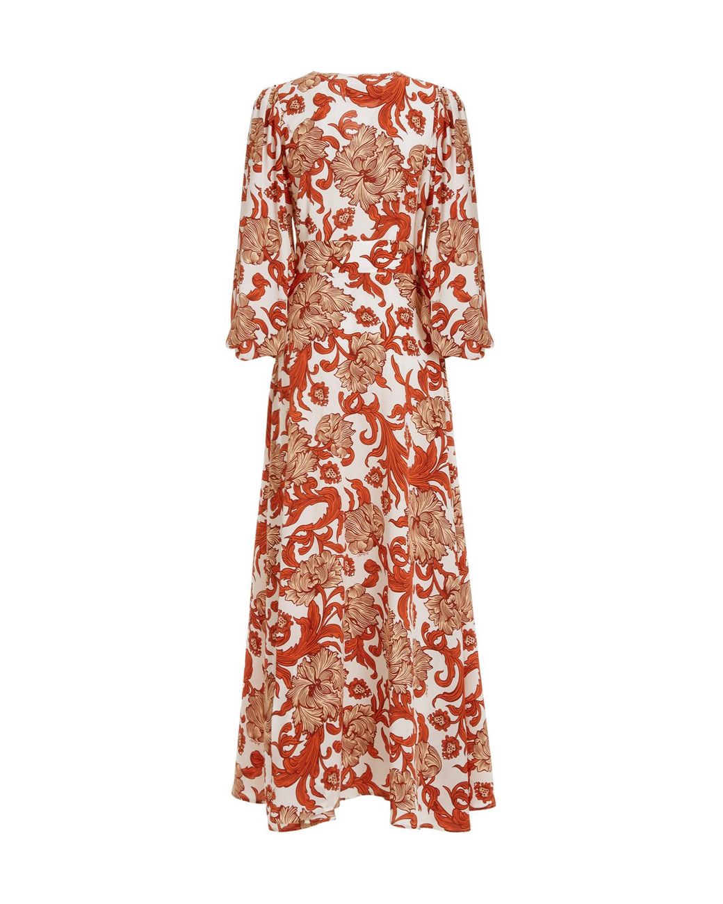 LaDoubleJ Red Camerino Abstract-Pattern Silk Dress