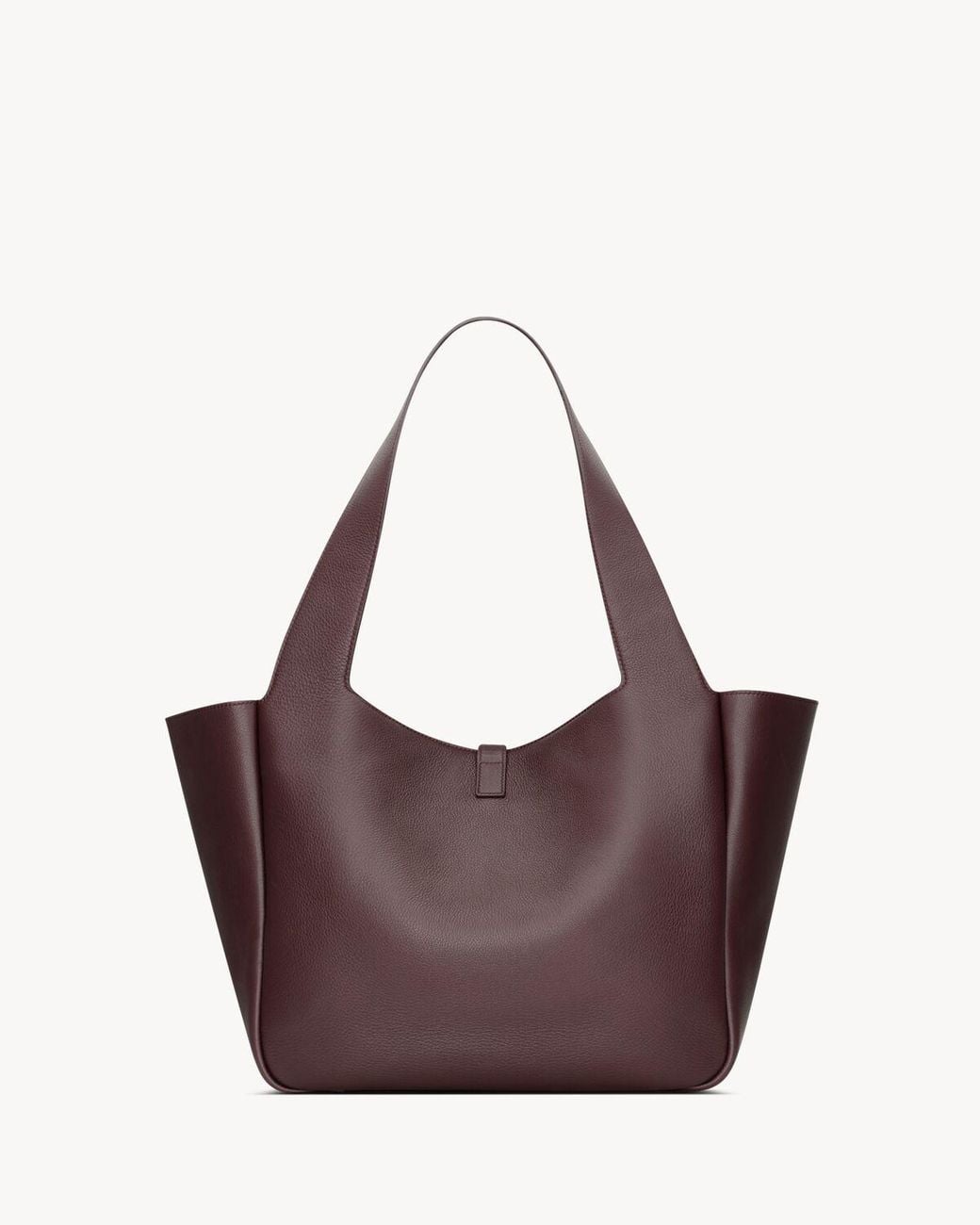 Saint Laurent Purple Le 5 À 7 Bea Tote Bag