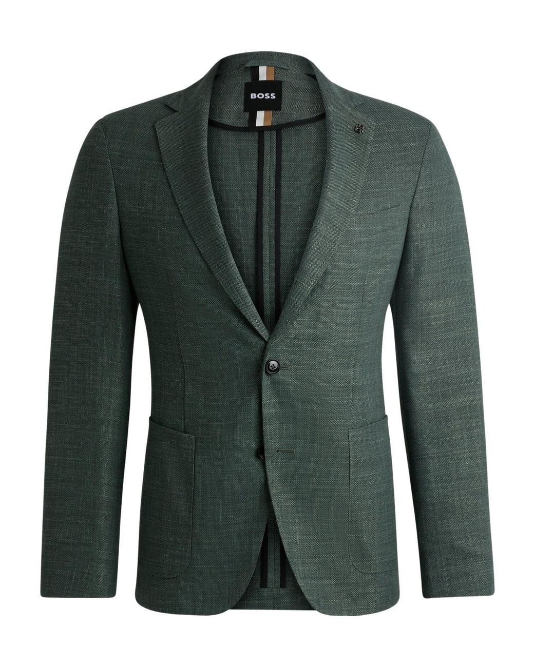 Boss Green Long-Sleeved Suit Jacket for men