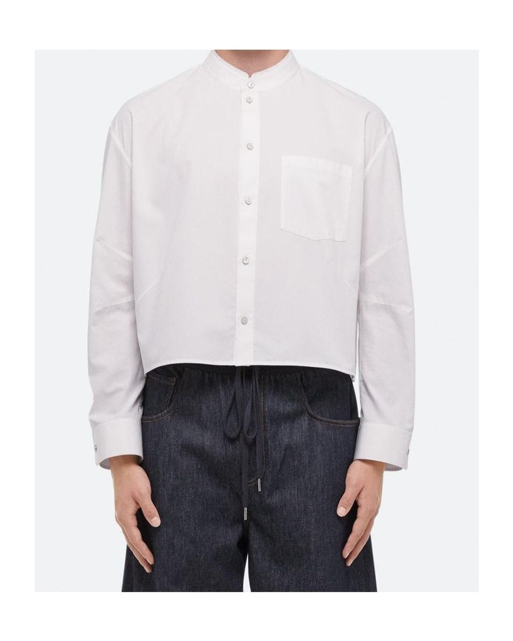 Helmut Lang White Apex Shirt for men