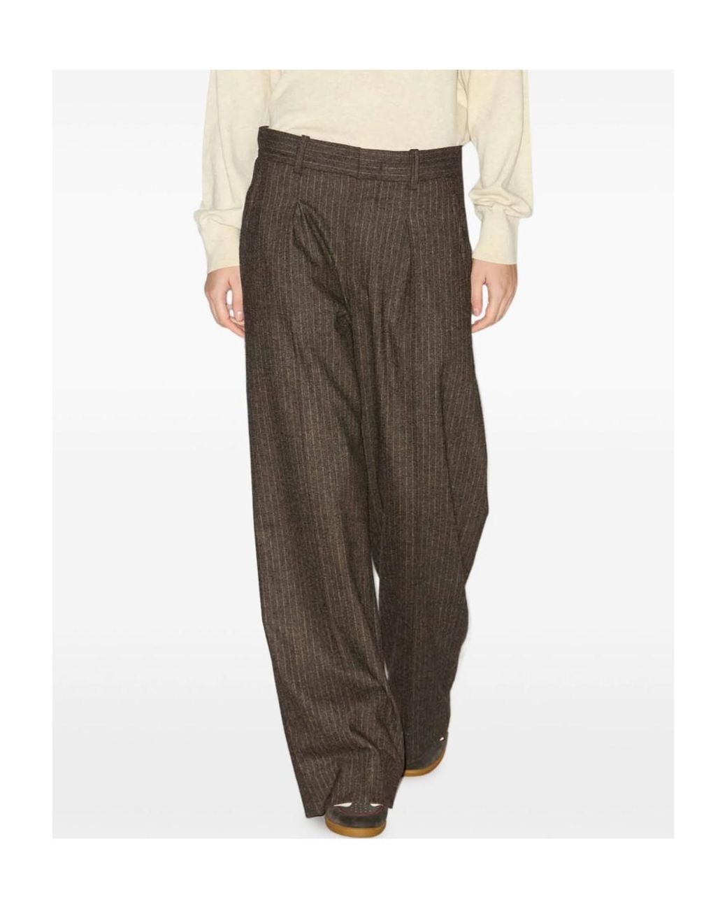 Isabel Marant Gray "Lisetta" Suit Trousers
