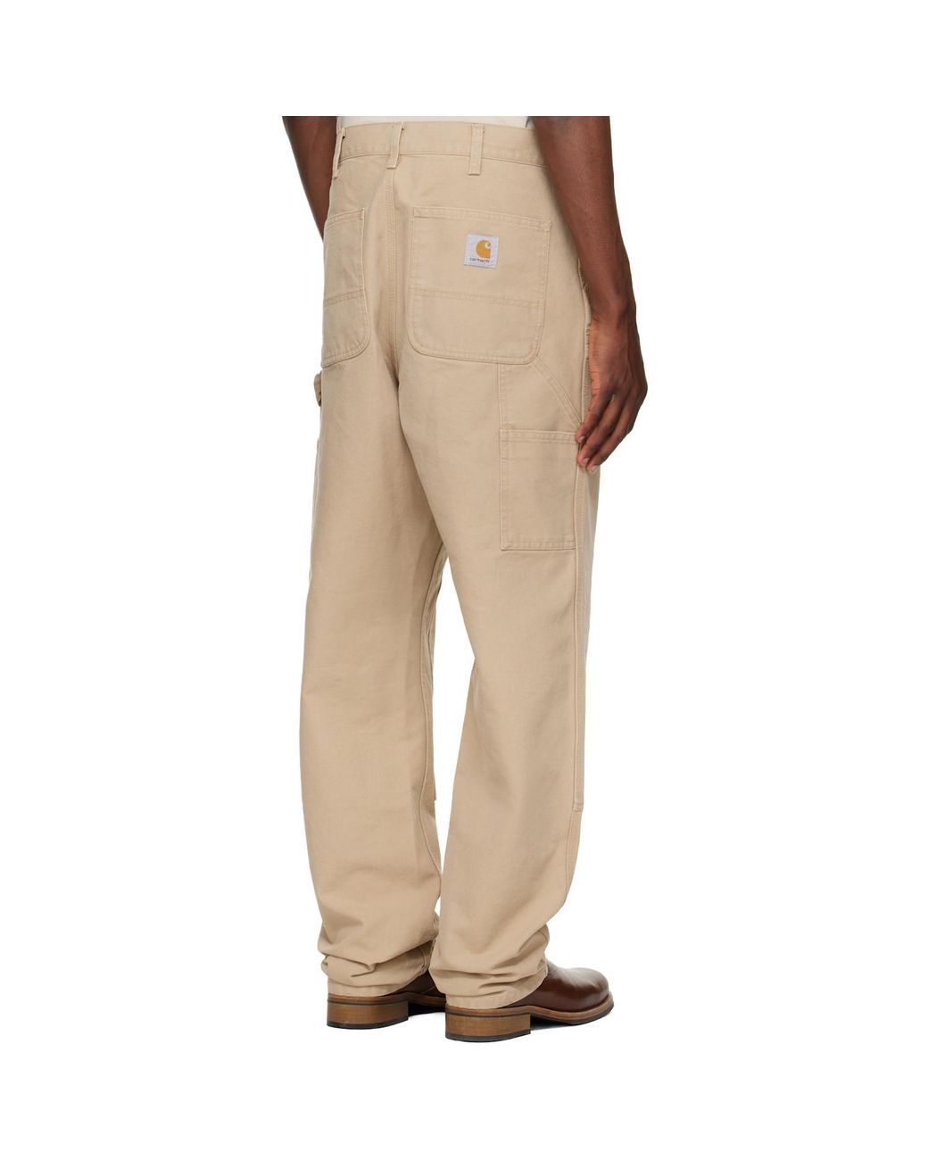 Carhartt Natural Double Knee Jeans for men