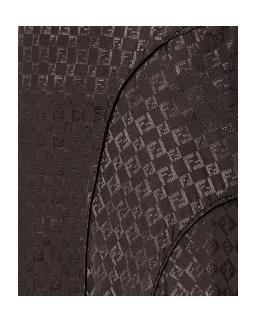 Fendi Brown Flared Long Midi Skirt