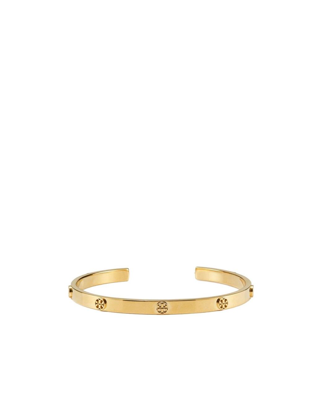 Tory Burch Metallic Miller Stud Cuff Bracelet