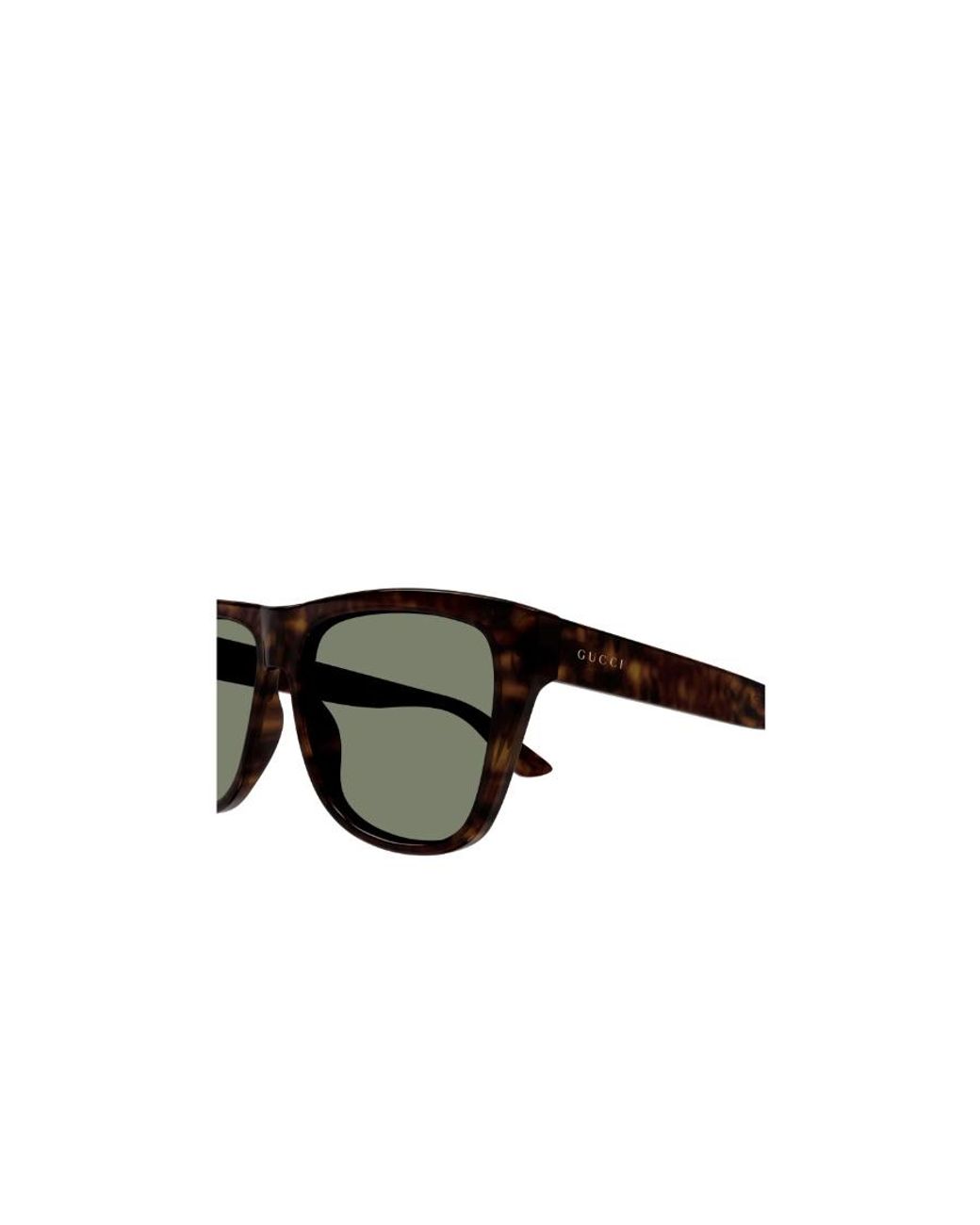 Gucci Green Eyewear Aviator Frame Sunglasses for men