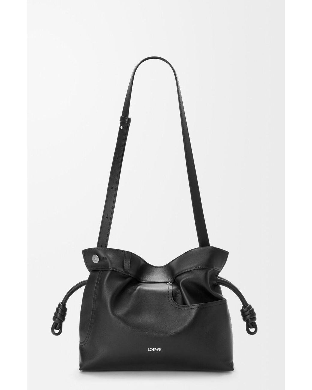 Loewe Black Flamenco Medium Shoulder Bag