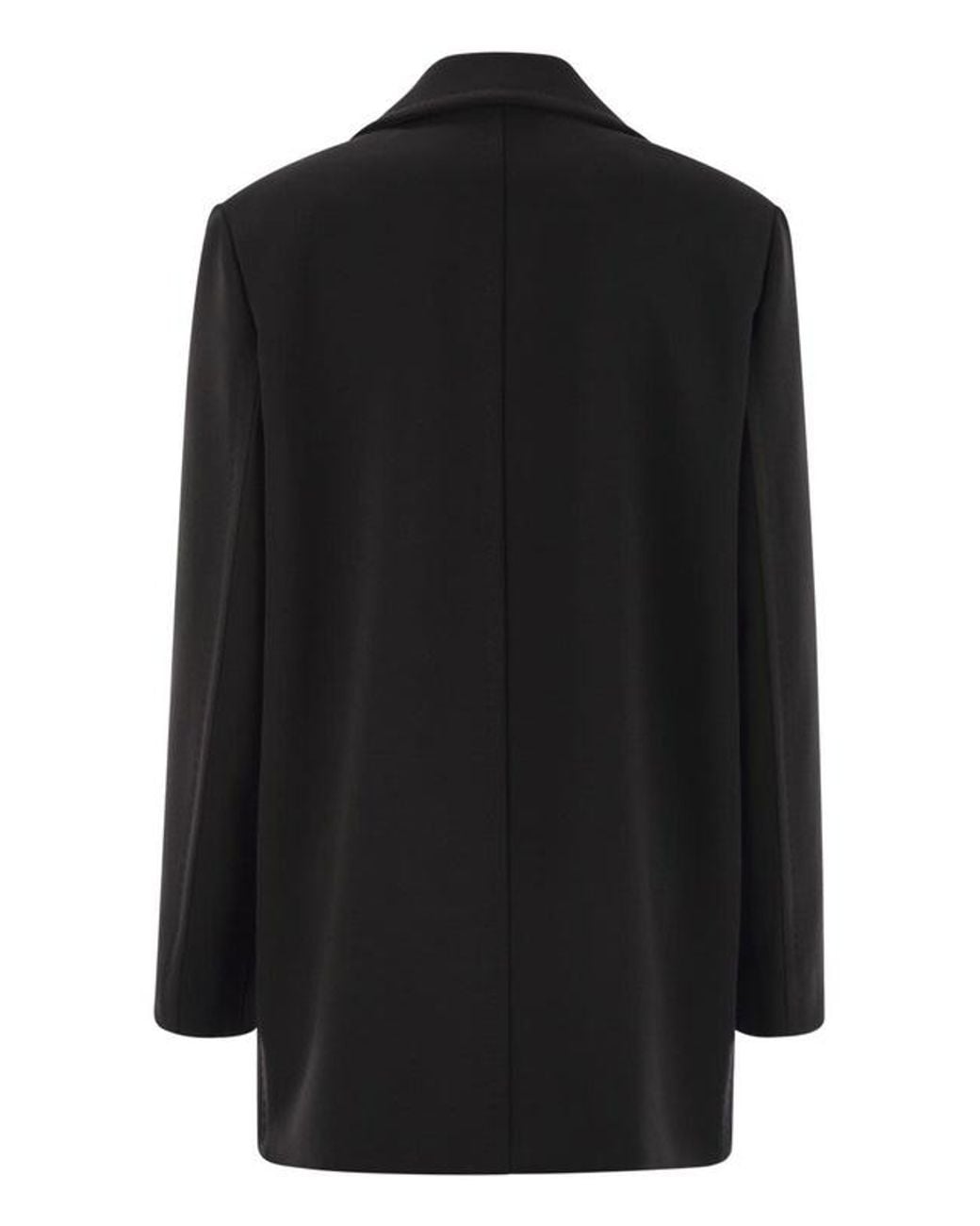 Max Mara Black Studio Janzir Double-Breasted Jacket