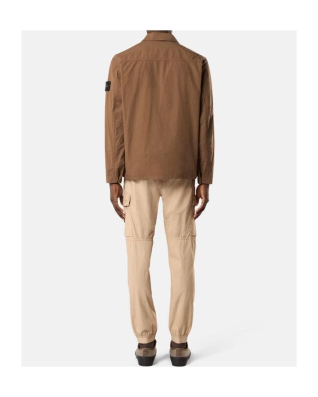 Stone Island Brown 1200005 Overshirt for men