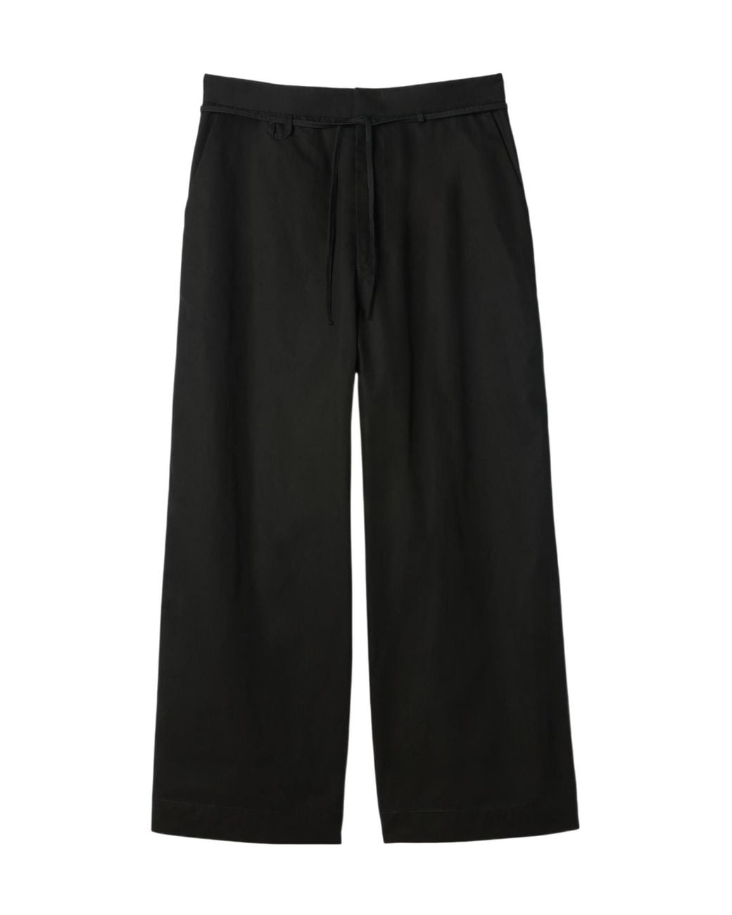 Jacquemus Black Wide-Leg Pants for men
