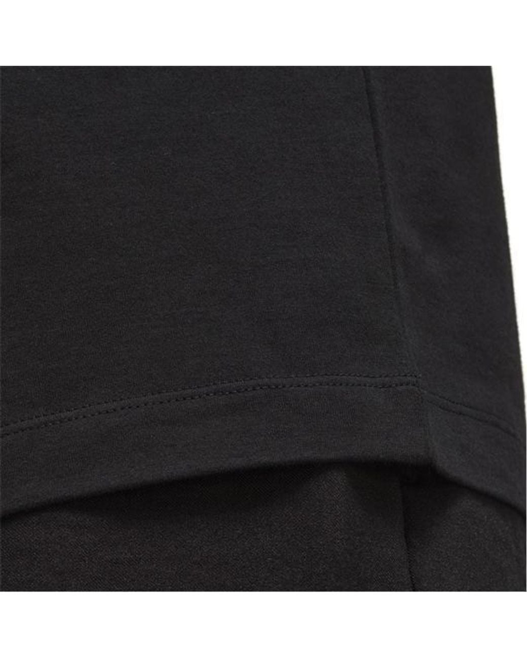 Y-3 Black Item O-Neck Short-Sleeved T-Shirt for men