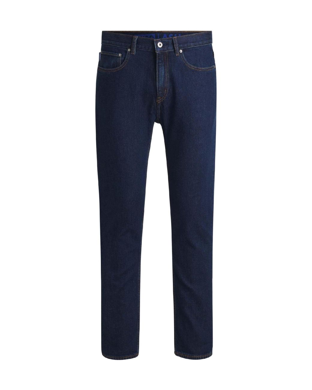 Boss Blue Solidcolor Jeans for men