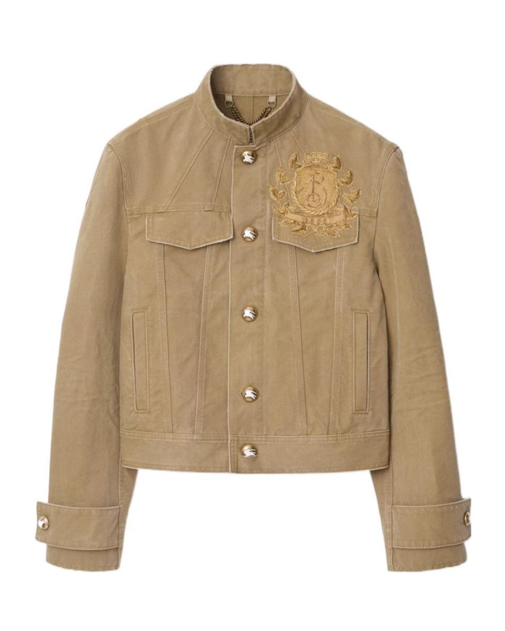 ジャケット Burberry Embroidered Cotton Jacket Burberry Embroidered Cotton Field Jacket | Saks Fifth Avenue