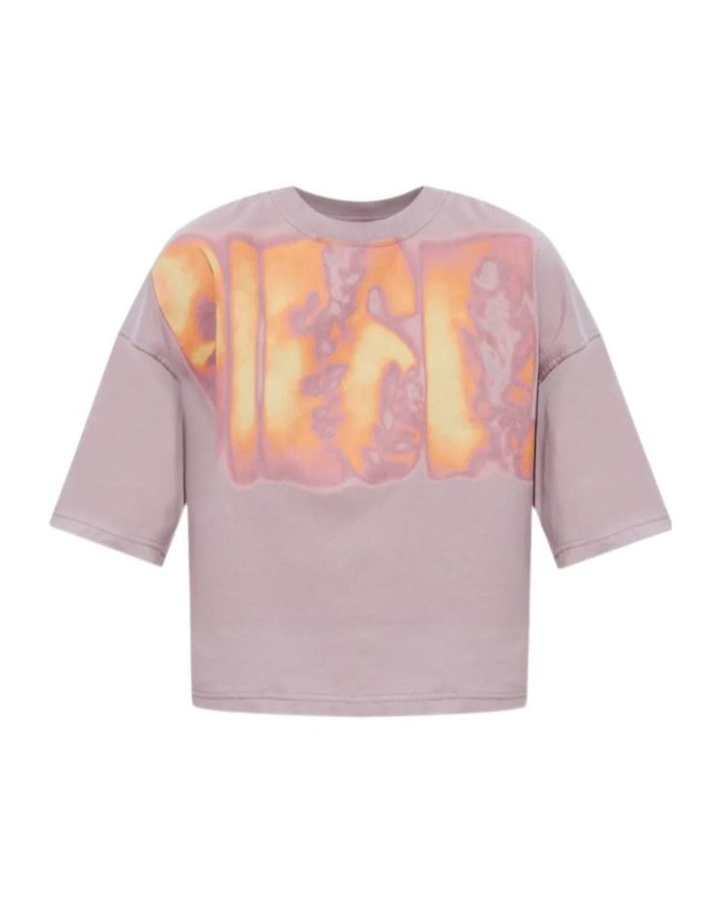 DIESEL Pink T-Cropyn-Aa1 T-Shirt
