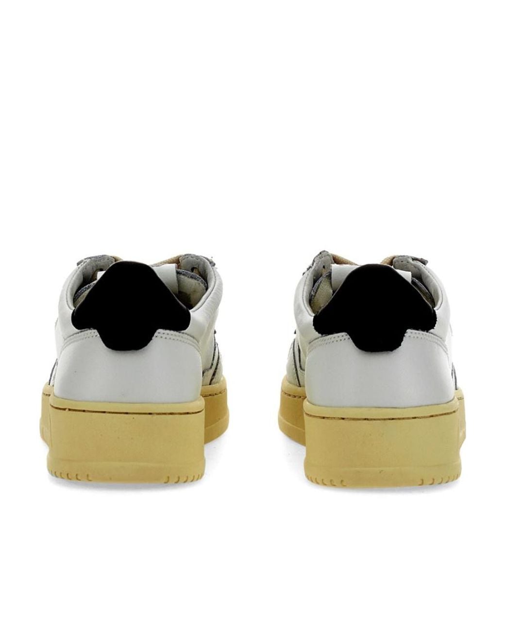Autry White Low-Top Sneakers
