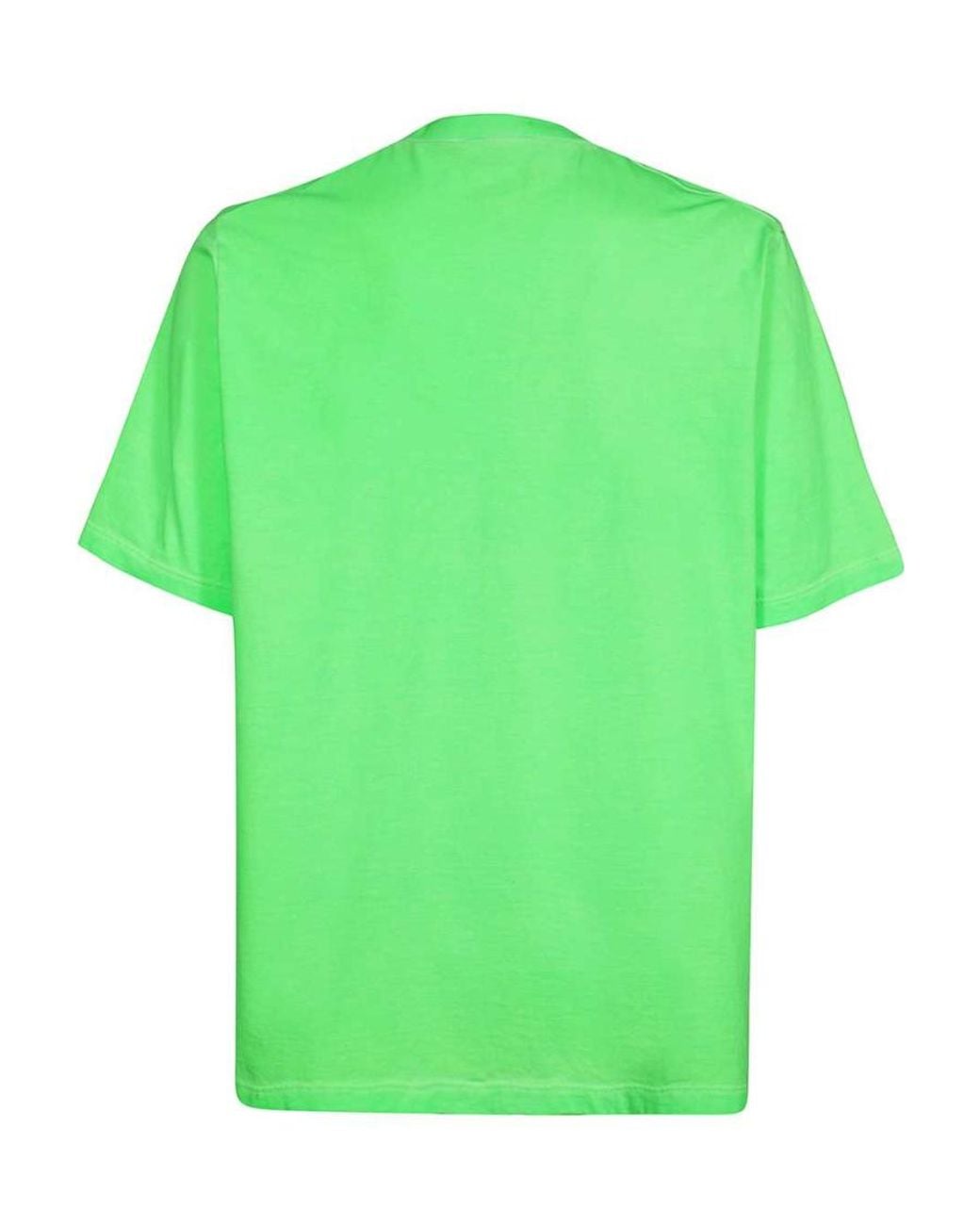 DSquared² Green Crew Neck T-Shirt for men