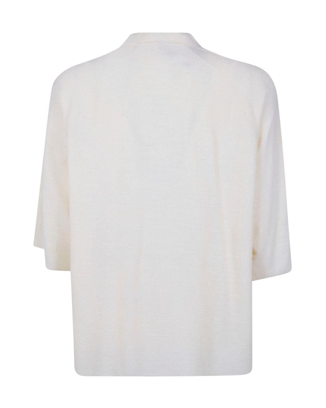 Boboutic White Oversized Boxy Shirt