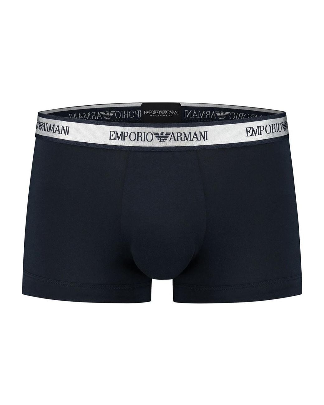 Emporio Armani Red Elastic Waist Boxer Briefs, Pack Of Two for men