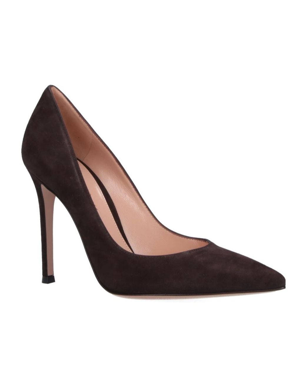 Gianvito Rossi Brown Gianvito Pointed Toe Pumps