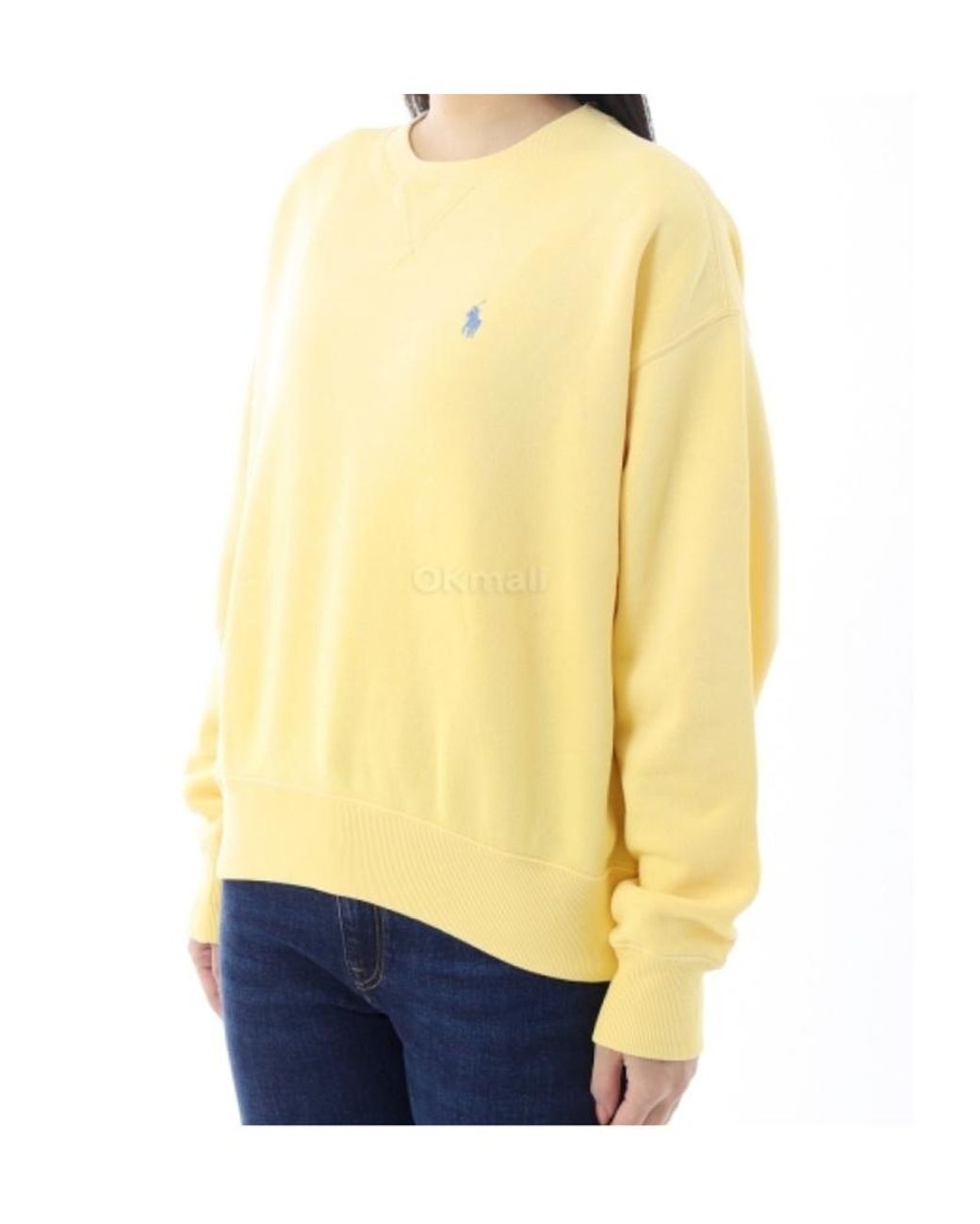 Polo Ralph Lauren Yellow Long-Sleeved Sweatshirt