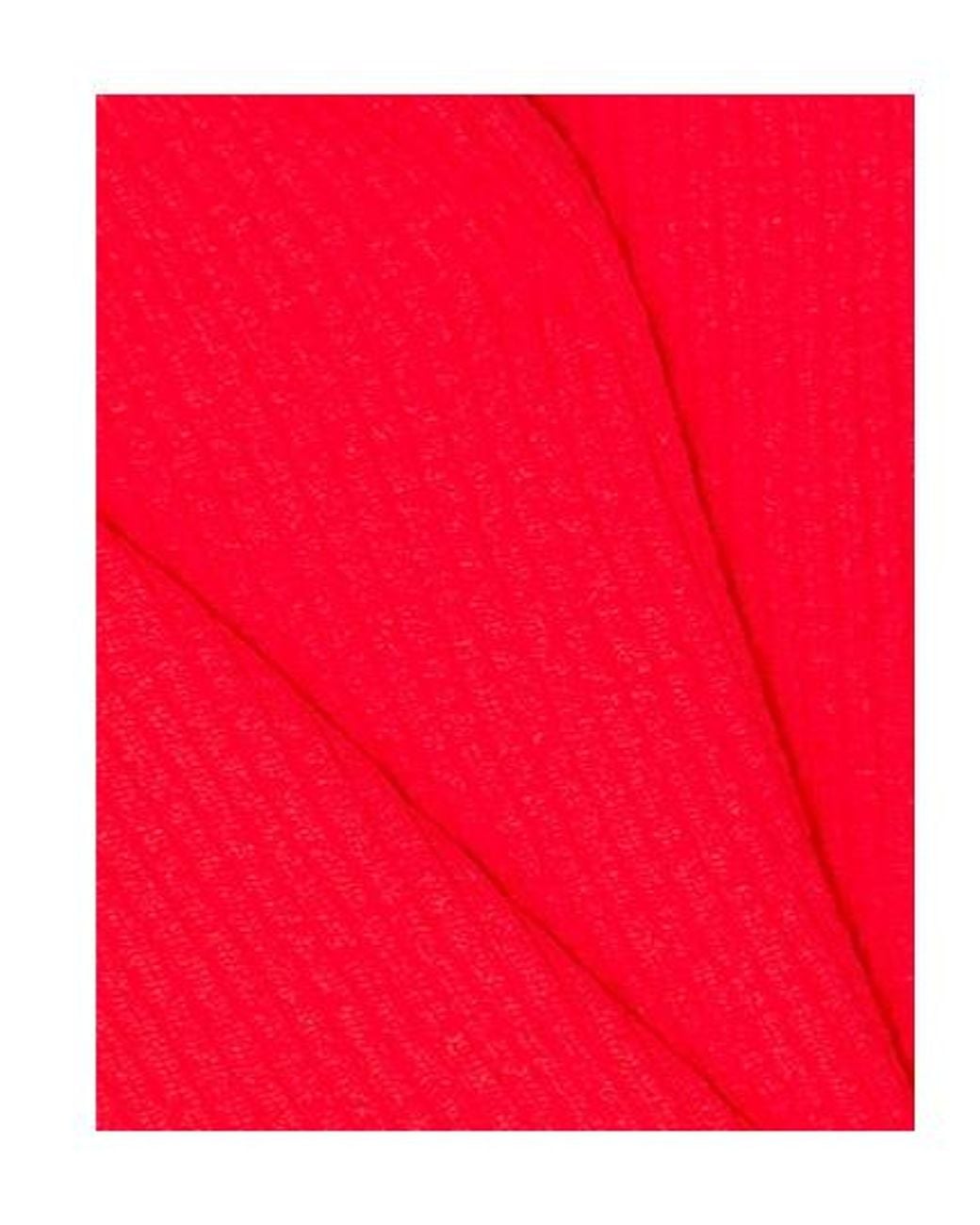 Ganni Red Stretch Solidcolor Bikini Bottoms