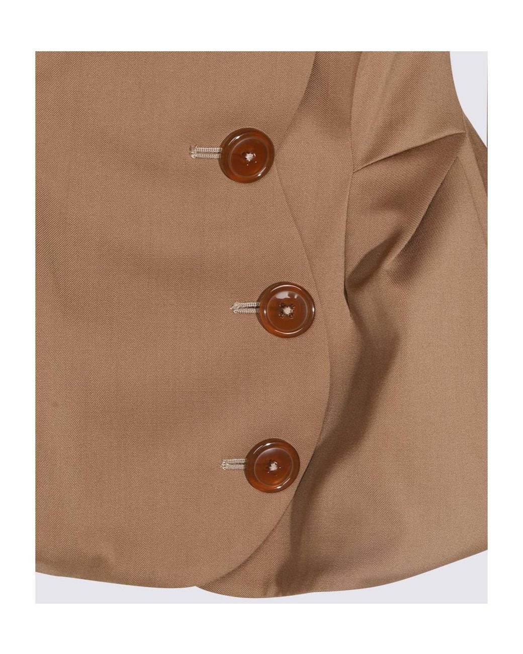 Vivienne Westwood Brown Drunken Tailored Jacket