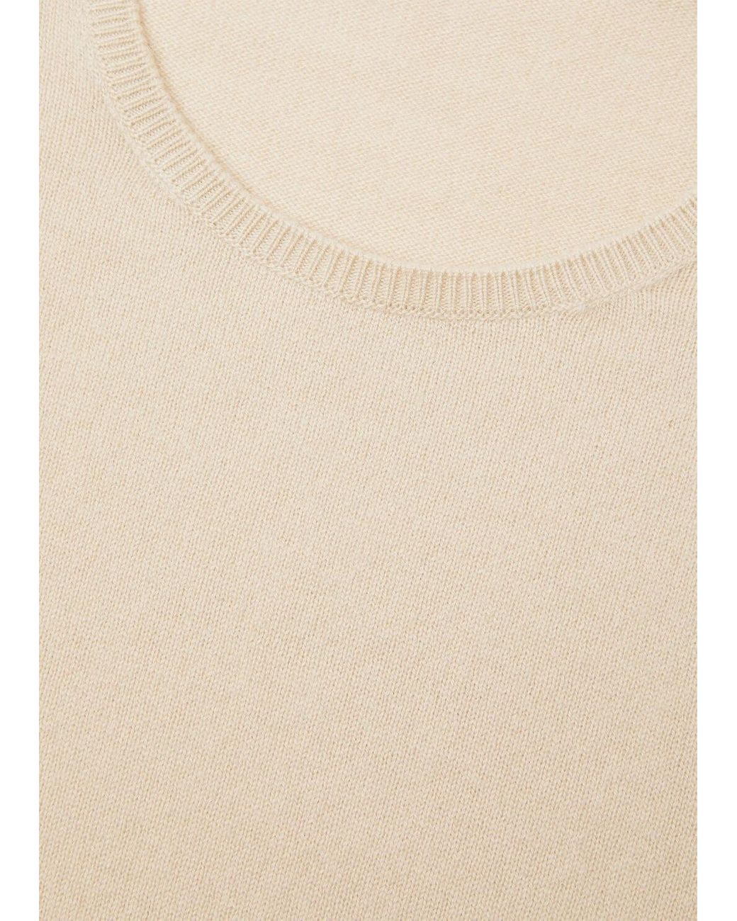 Loro Piana Natural Crew-Neck Sweater