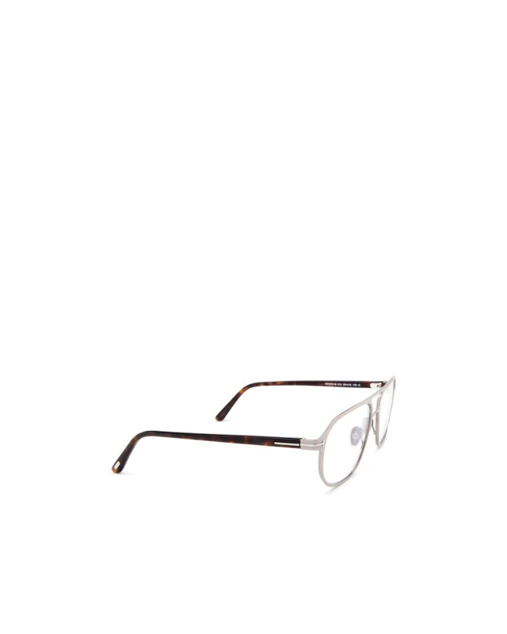 Tom Ford White Metal Frame Flat Mirror for men