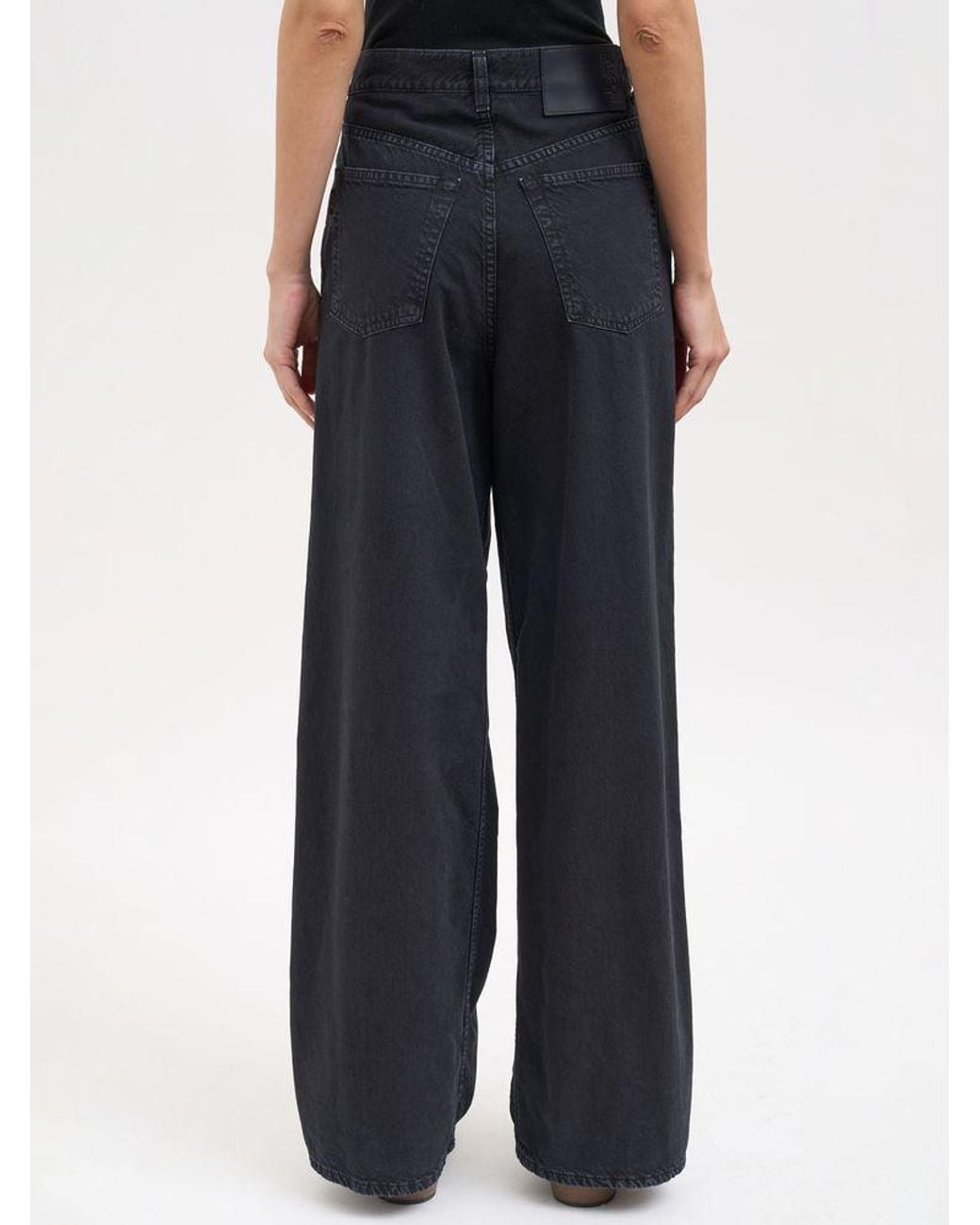 Haikure Blue Candy Pleated Twill Jeans