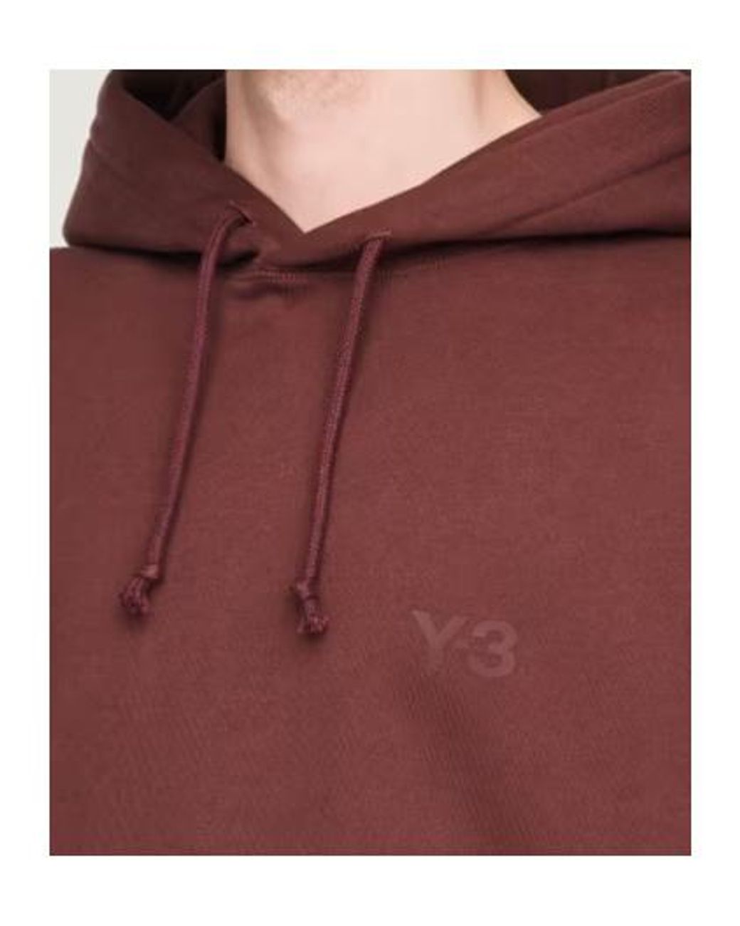 Y-3 Purple Logo-Print Drawstring Hoodie for men