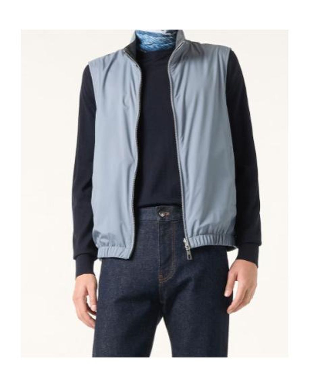 Loro Piana Blue Vest for men