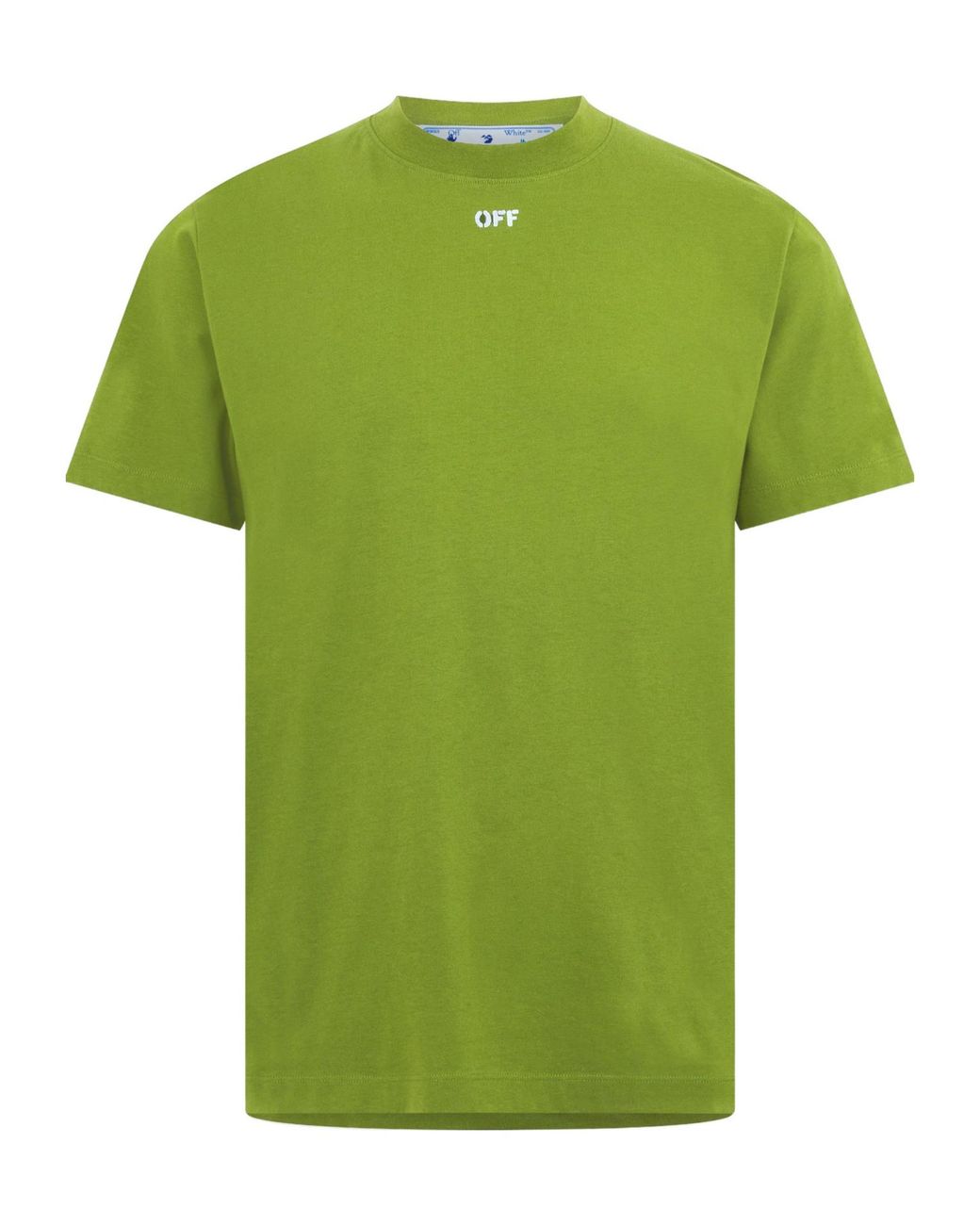 Off-White c/o Virgil Abloh Green Brick Arrow T-Shirt for men