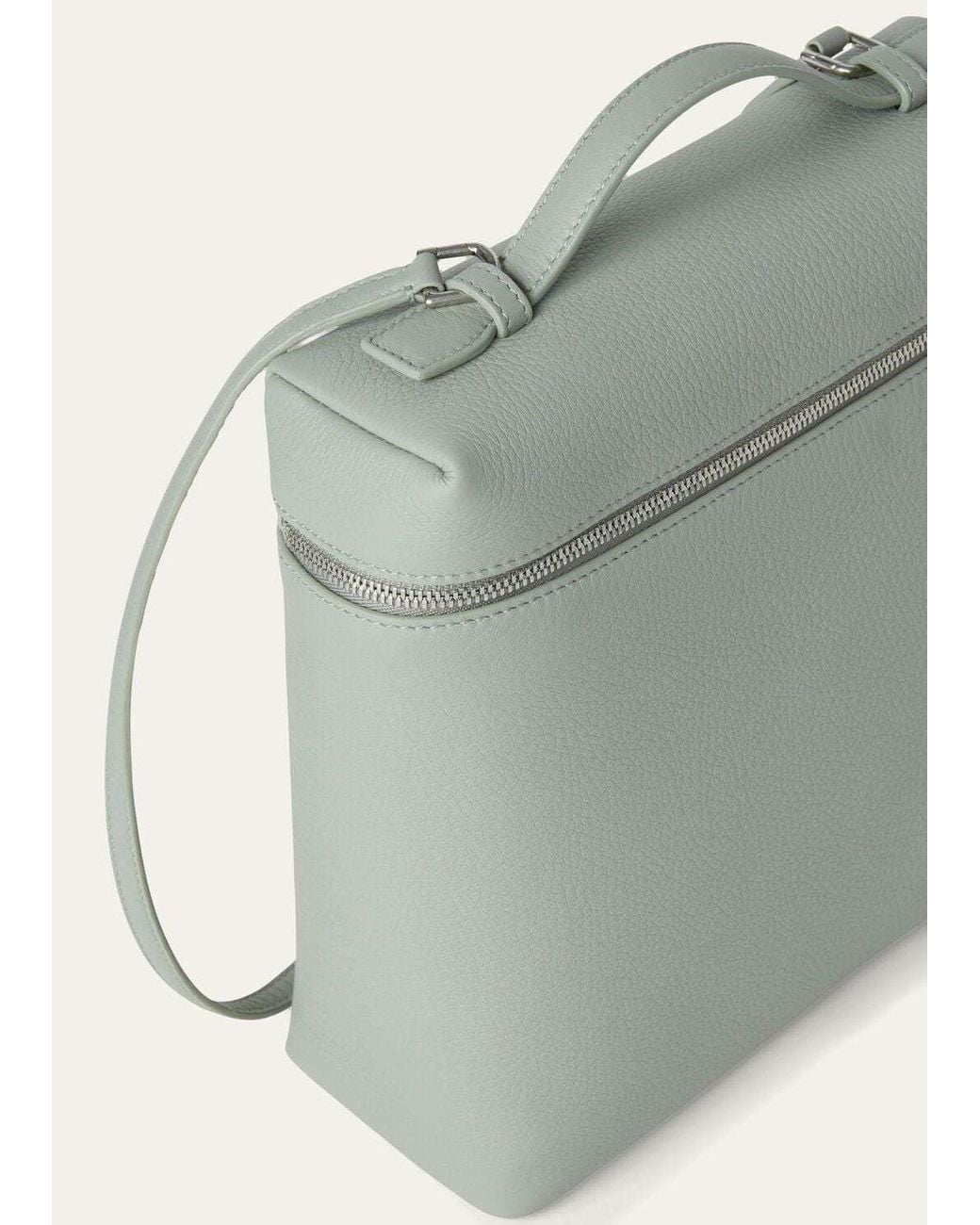 Loro Piana Green Extra Pocket L23.5 Backpack