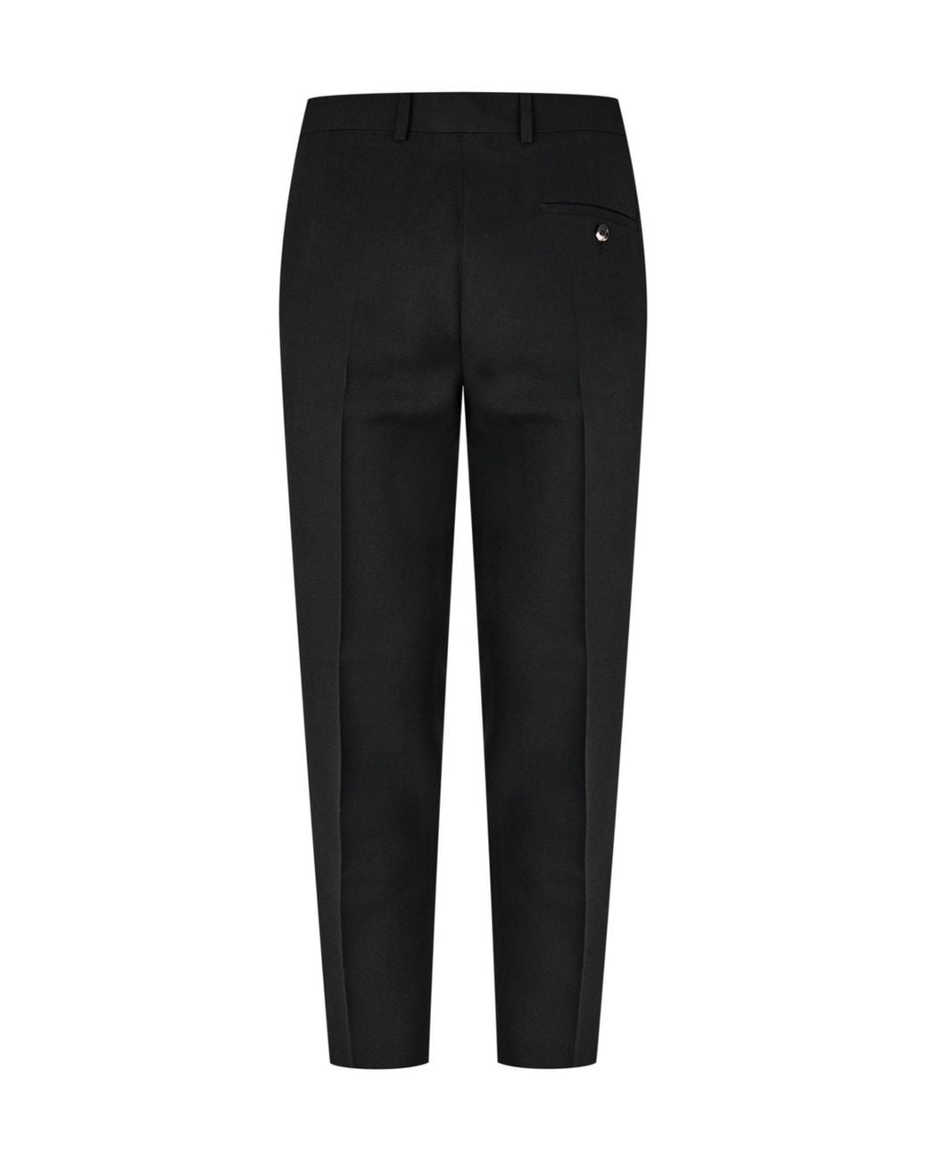 Bottega Veneta Black Highwaisted Slim Tapered Trousers