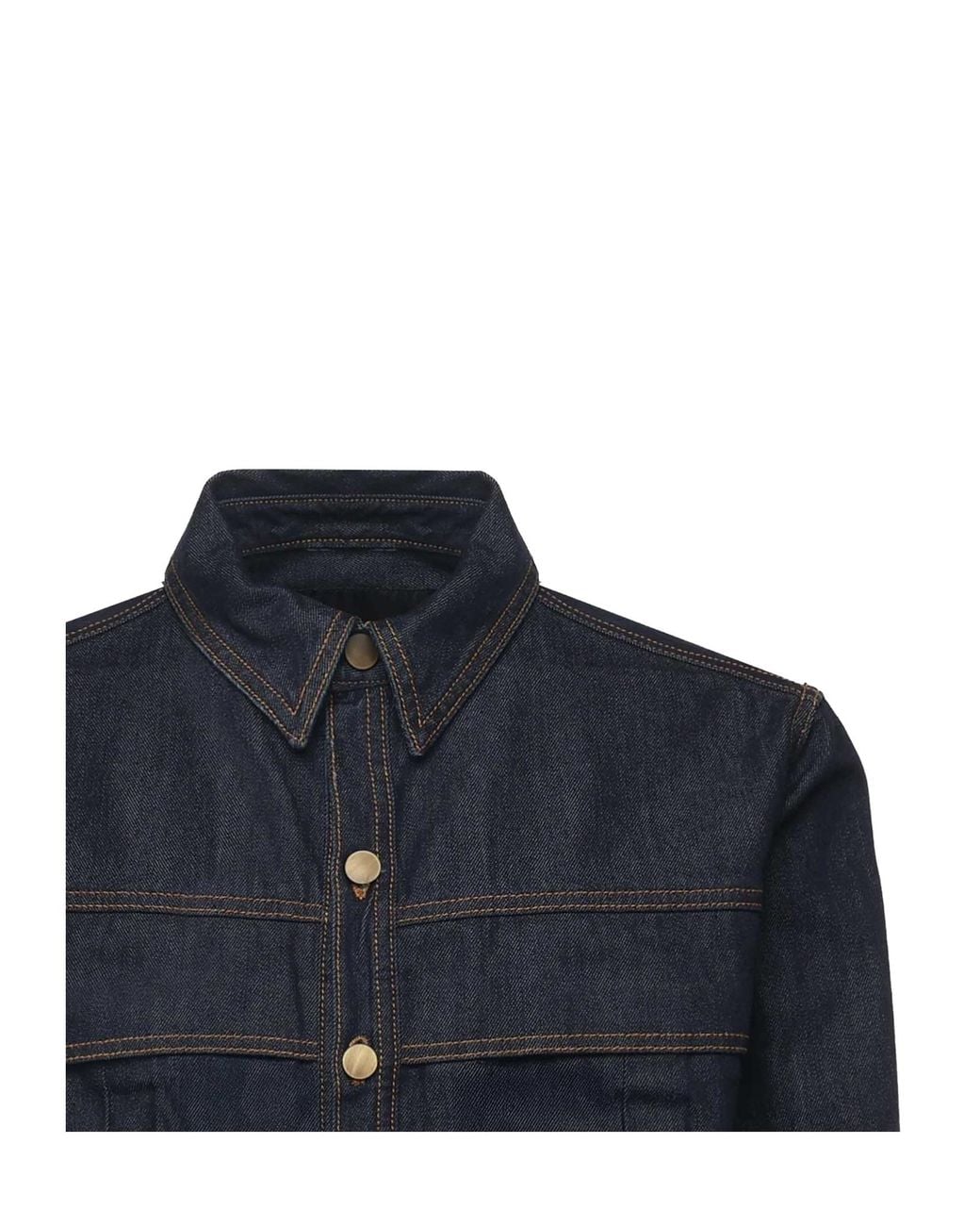 Giuliano Galiano Blue Matt Denim Shirt for men