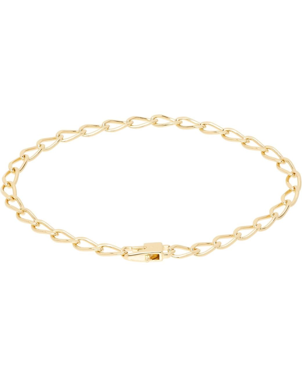 Tom Wood White Arlo Medium Bracelet for men
