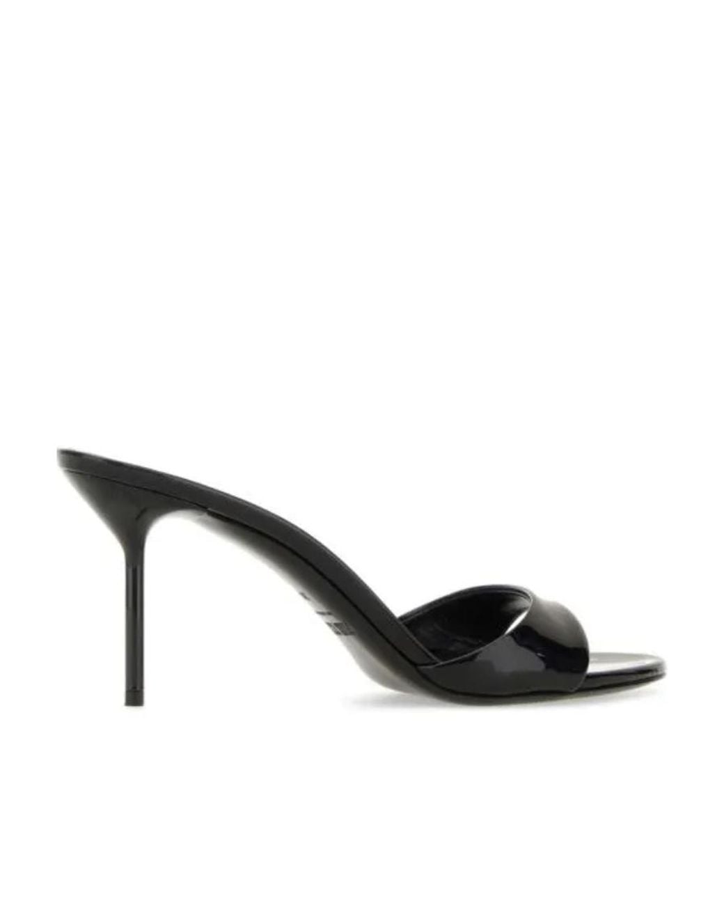 Paris Texas Black Lidia 70 Heeled Mules