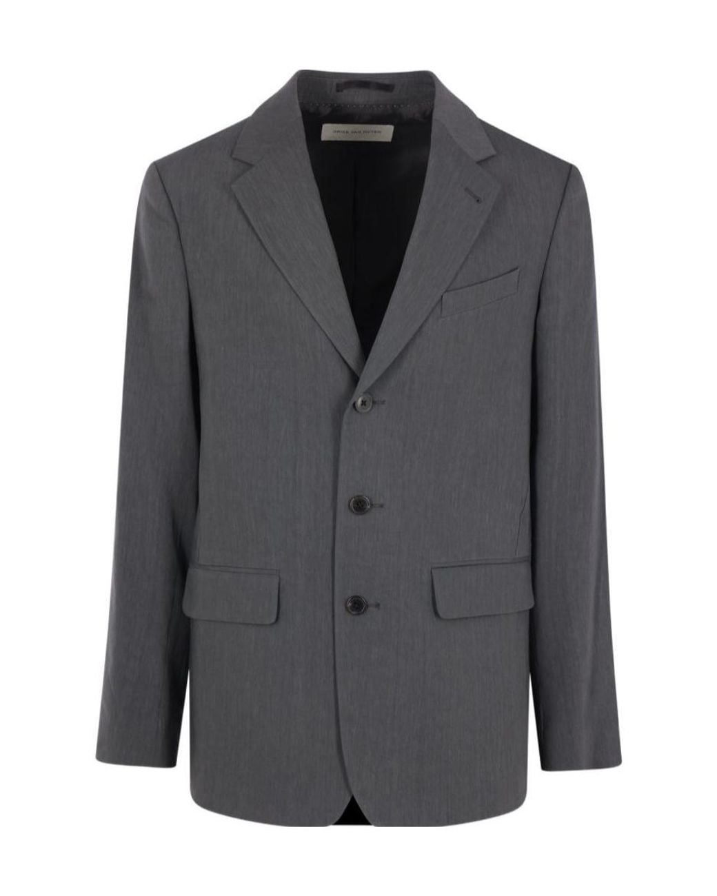 Dries Van Noten Black Kiel Two-Piece Suit for men