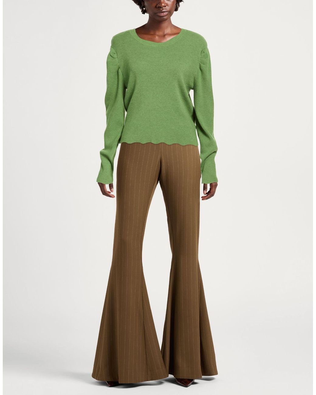 Farm Rio Green Plain Colour Jumper